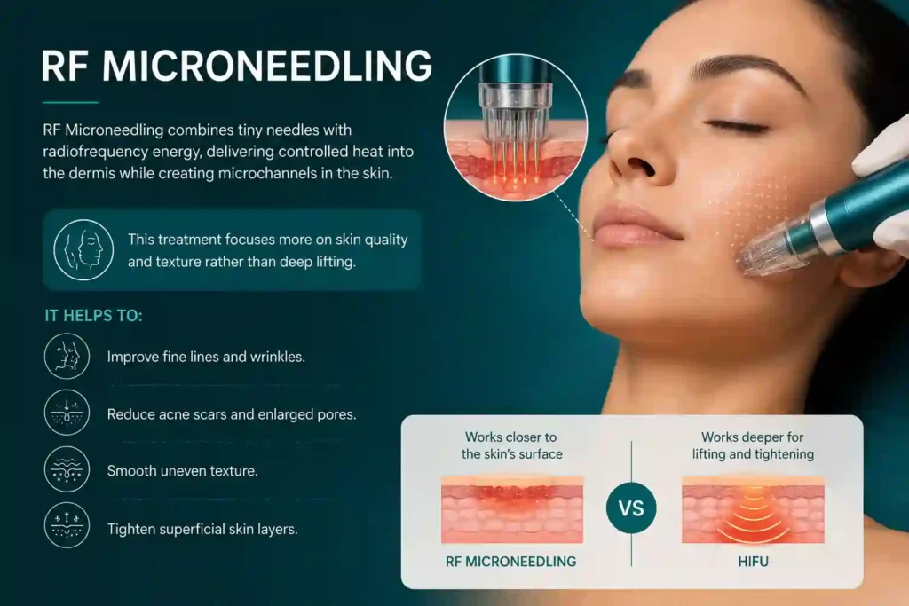 What Does RF Microneedling Do That HIFU Alone Cannot Datchet